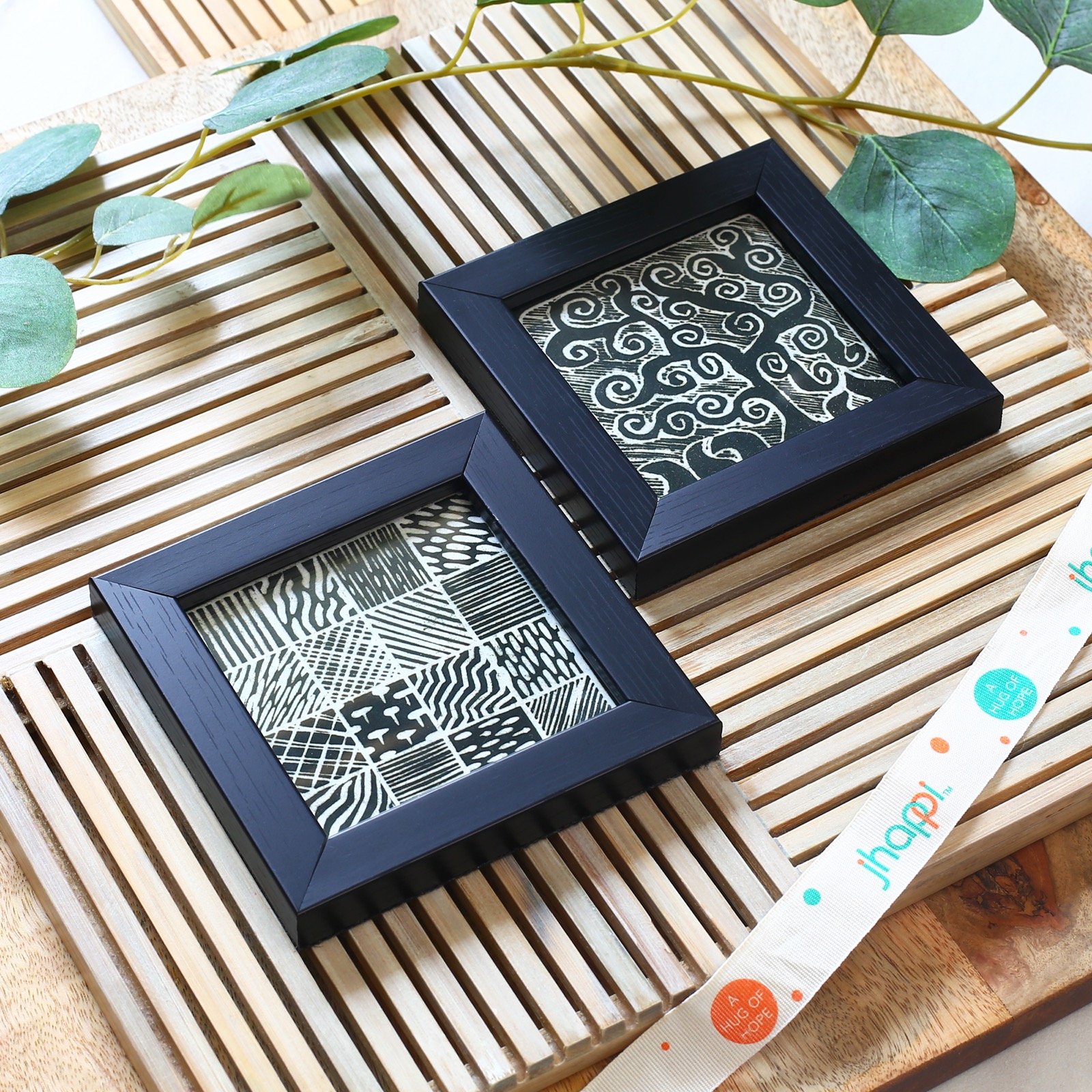 Madhubani coasters set